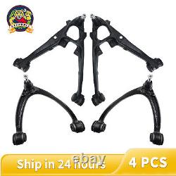 4pc Front Upper Lower Control Arms Kit for Chevy Silverado GMC Sierra 1500 Yukon