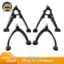 4pc Front Upper Lower Control Arms Kit for Chevy Silverado GMC Sierra 1500 Yukon