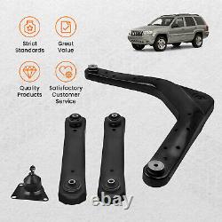 4pc Rear Upper Lower Control Arm Kit for Jeep Grand Cherokee 1999-2004