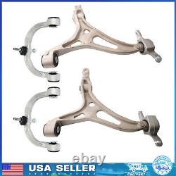 4x For 2006-2012 Mercedes-Benz GL ML Front Upper & Lower Control Arm Ball Joint