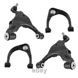 4x Front Lower & Upper Control Arms Ball Joints for Toyota Tacoma 2005-2014 2015