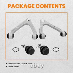 4x Front Upper Control Arm Ball Joint LH RH for Hummer H3 H3T 2006-2010