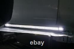 52 LED Light Bar+ Upper Mount Bracket+4X Fog Pods For 07-18 Jeep JK Wrangler