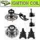 6 parts New Front Wheel Bearing Upper Lower Ball Joint Kit withABS Fits Colorado