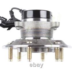 6 parts New Front Wheel Bearing Upper Lower Ball Joint Kit withABS Fits Colorado