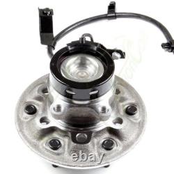6 parts New Front Wheel Bearing Upper Lower Ball Joint Kit withABS Fits Colorado