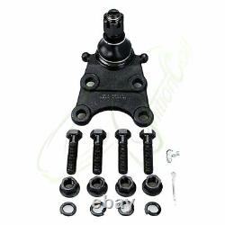6 parts New Front Wheel Bearing Upper Lower Ball Joint Kit withABS For Colorado