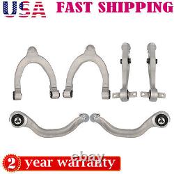 6Pcs Front Upper Lower Control Arms Ball Joints Kit for 2017-2021 Tesla Model 3