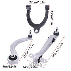6Pcs Front Upper Lower Control Arms withBall Joints for Tesla Model 3 2017-2021