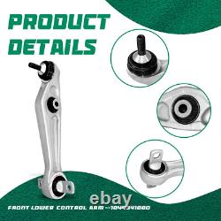 6Pcs Front Upper Lower Control Arms withBall Joints for Tesla Model 3 Y 2017-2022