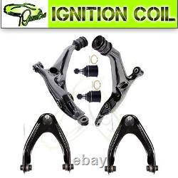6pcs Suspension Front Ball Joint and Contorl Arm Parts For 1997-2001 Honda CR-V