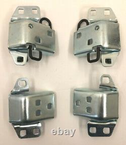 73-87 Chevy Pickup Upper & Lower Door Hinge Assembly 4 Piece Kit L&R, GMC Truck