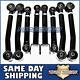 8pc Complete Pro Black Series Control Arm Lift Kit For Jeep Wrangler Tj Zj 97-06