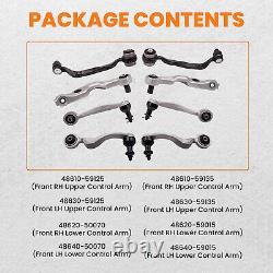 8pcs Front Suspension Upper Lower Control Arms For Lexus LS460 2007-2017 RWD