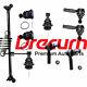 9PC Tie Rod Ball Joint Center Link Kit For 2000 2003 2004 Xterra Frontier 3.3L