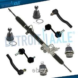 9pc Complete Power Steering Rack & Pinion Suspension Kit for Nissan Titan Armada