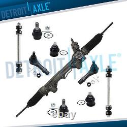 9pc Rack and Pinion + Tie Rods Ball Joints for Ford Explorer Ranger Mazda B4000