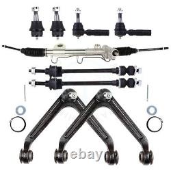 9x Fits Dodge Ram 1500 5-Lug Power Steering Rack And Pinion Upper Control Arm