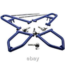 A Arm Kit Adjustable Control Arms for Yamaha Banshee 350 Front +2 in. +1 in