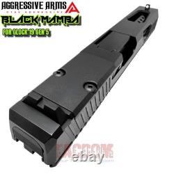 AGGRESSIVE ARMS BLACK MAMBA COMPLETE PORTED SLIDE BARREL For GLOCK 19 GEN 5
