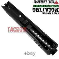 AGGRESSIVE ARMS COMPLETE DEFENSE SLIDE For GLOCK 19 GEN 3 OBLIVION BARREL PARTS