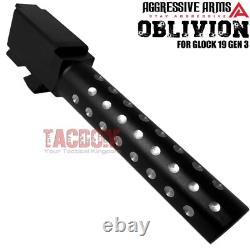 AGGRESSIVE ARMS COMPLETE DEFENSE SLIDE For GLOCK 19 GEN 3 OBLIVION BARREL PARTS