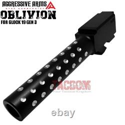 AGGRESSIVE ARMS COMPLETE DEFENSE SLIDE For GLOCK 19 GEN 3 OBLIVION BARREL PARTS