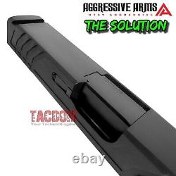 AGGRESSIVE ARMS COMPLETE GRIP SLIDE SOLUTION A For GLOCK 17 GEN 3 + BARREL