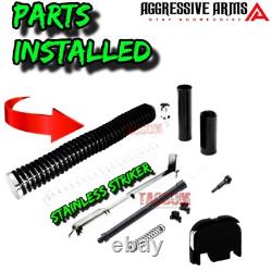 AGGRESSIVE ARMS DEFENDER COMPLETE SLIDE + SPIRAL Barrel + PARTS For GLOCK 17 G3