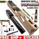 AGGRESSIVE ARMS FDE TAN MAMBA COMPLETE PORTED SLIDE BARREL For GLOCK 17 GEN 5