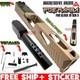 AGGRESSIVE ARMS FDE TAN MAMBA COMPLETE PORTED SLIDE BARREL For GLOCK 19 GEN 5