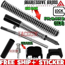 AGGRESSIVE ARMS GL0CK OEM G21 GUIDE Slide Parts Kit 45 ACP 21 & 21SF GEN 3