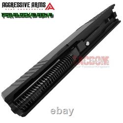 AGGRESSIVE ARMS for GLOCK 19 GEN 3 PORTED COMPLETE BLACK SLIDE + BARREL + PARTS