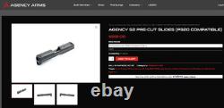 Agency Arms Sig P320 Slide Zaffiri Barrel Complete 3.9 Compact Upper FREE KNIFE