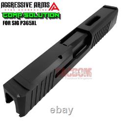 Aggressive Arms Ported Solution Black Slide And Barrel For Sig P365xl 50 State