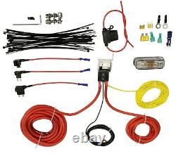 Air Helper Spring Over Load Kit withBlack Gauge & Tank For 2005-10 Ford F250 4x4