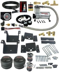 Air Tow Kit Black In Cab Control For 6 Lifted 2011-17 Chevy Silverado 2500 3500
