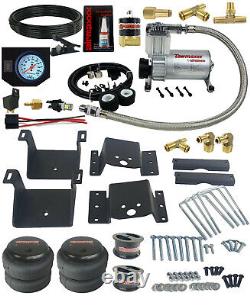 Air Tow Kit White In Cab Control Fits 4 Lifted 2011-17 Chevy 2500 3500 Truck