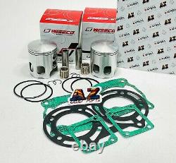 Banshee 64mm Stock Standard Bore Wiseco Pro Lite Pistons Bearings & Gaskets Kit