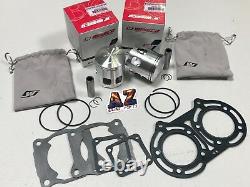 Banshee 64mm Stock Standard Bore Wiseco Pro Lite Pistons Bearings & Gaskets Kit