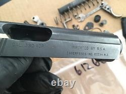 Bersa 380 thunder Parts Lot Upper Slide barrel And Parts rebuild / repair 78553