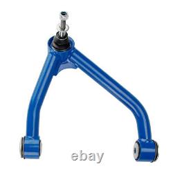 Blue Front Upper Control Arm 2-4'' Lift Kit For 2007-2015 Chevy Silverado 1500