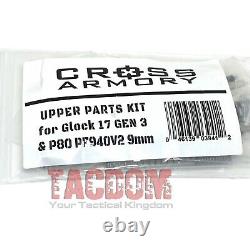 CROSS ARMORY UPGRADED Upper Lower Frame Slide Parts Kit for Glock 17 PF940v2 P80