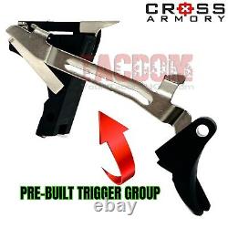CROSS ARMORY UPGRADED Upper Lower Frame Slide Parts Kit for Glock 19 PF940C P80