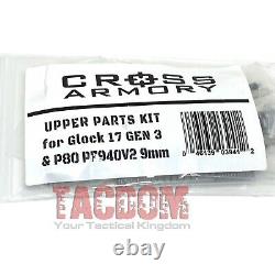 CROSS ARMORY UPGRADED Upper Lower Frame Slide Parts Kit for Glock 19 PF940C P80