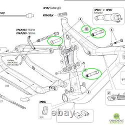 Cannondale Scalpel Si Shock Link Hardware Kit KP435/