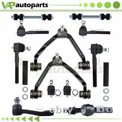 Complete 14 Suspension Parts Front Ball Joint Sway Bar For 1997-2003 Ford F-150