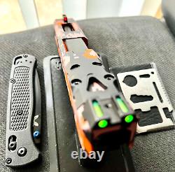 Complete Glock 19 Gen 3 Slide Custom OPMOD Cerakote G19 Upper RMR Cut FREE KNIFE