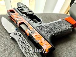 Complete Glock 19 Gen 3 Slide Custom OPMOD Cerakote G19 Upper RMR Cut FREE KNIFE