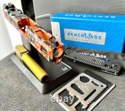 Complete Glock 19 Gen 3 Slide Custom OPMOD Cerakote RMR Cut G19 Upper FREE KNIFE